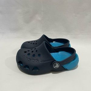 Blue Kids Crocs